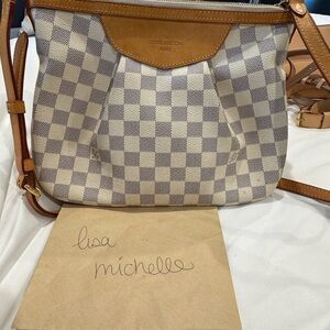 Louis Vuitton Siracusa PM damier azur